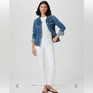 Paige Amber Straight White Women’s Denim Jeans - Size 29 (Great Condition)